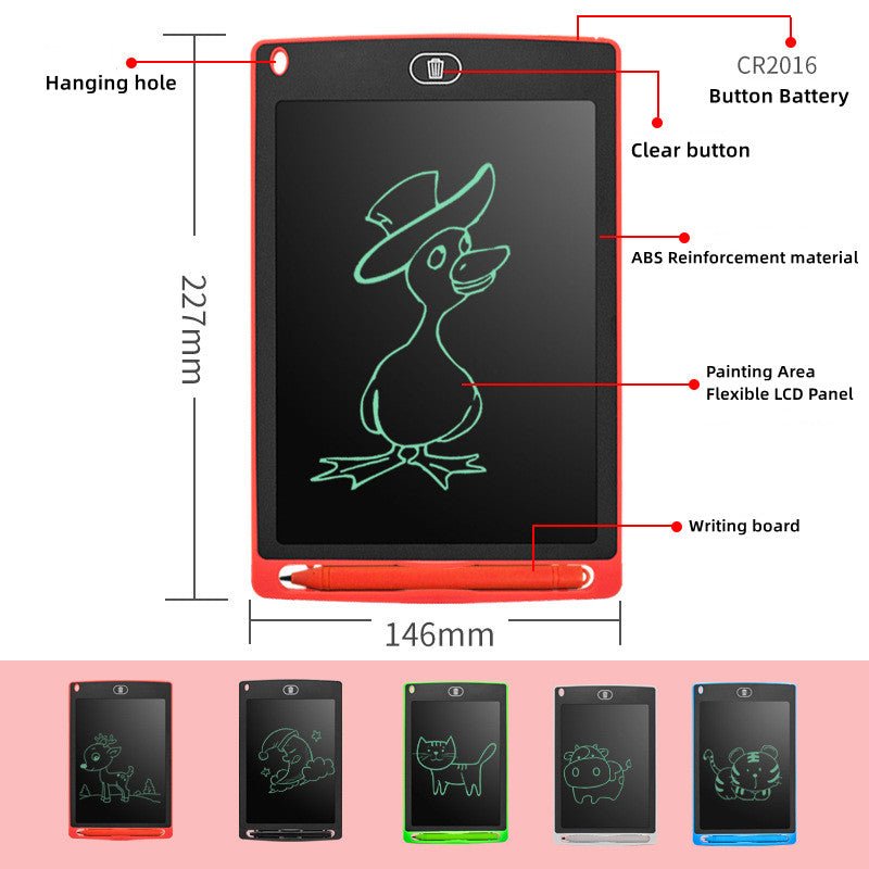 قرص الكتابة LCD